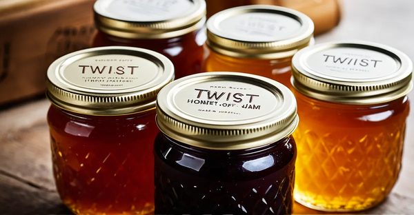 Achat de capsules twist-off pour vos pots de miel et confitures
